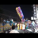 Nach dem Abendessen sahen wir noch einen Umzug